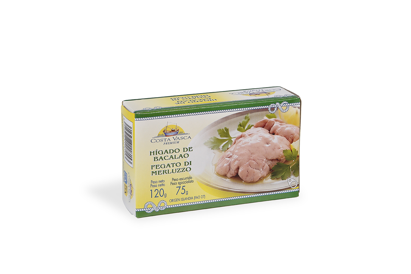 Compra online HIGADO DE BACALAO 120/75 G