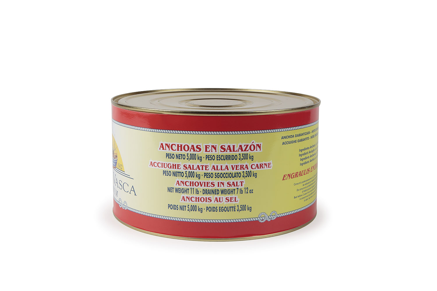 Compra online Anchoas en Salazón 5kgs AA+