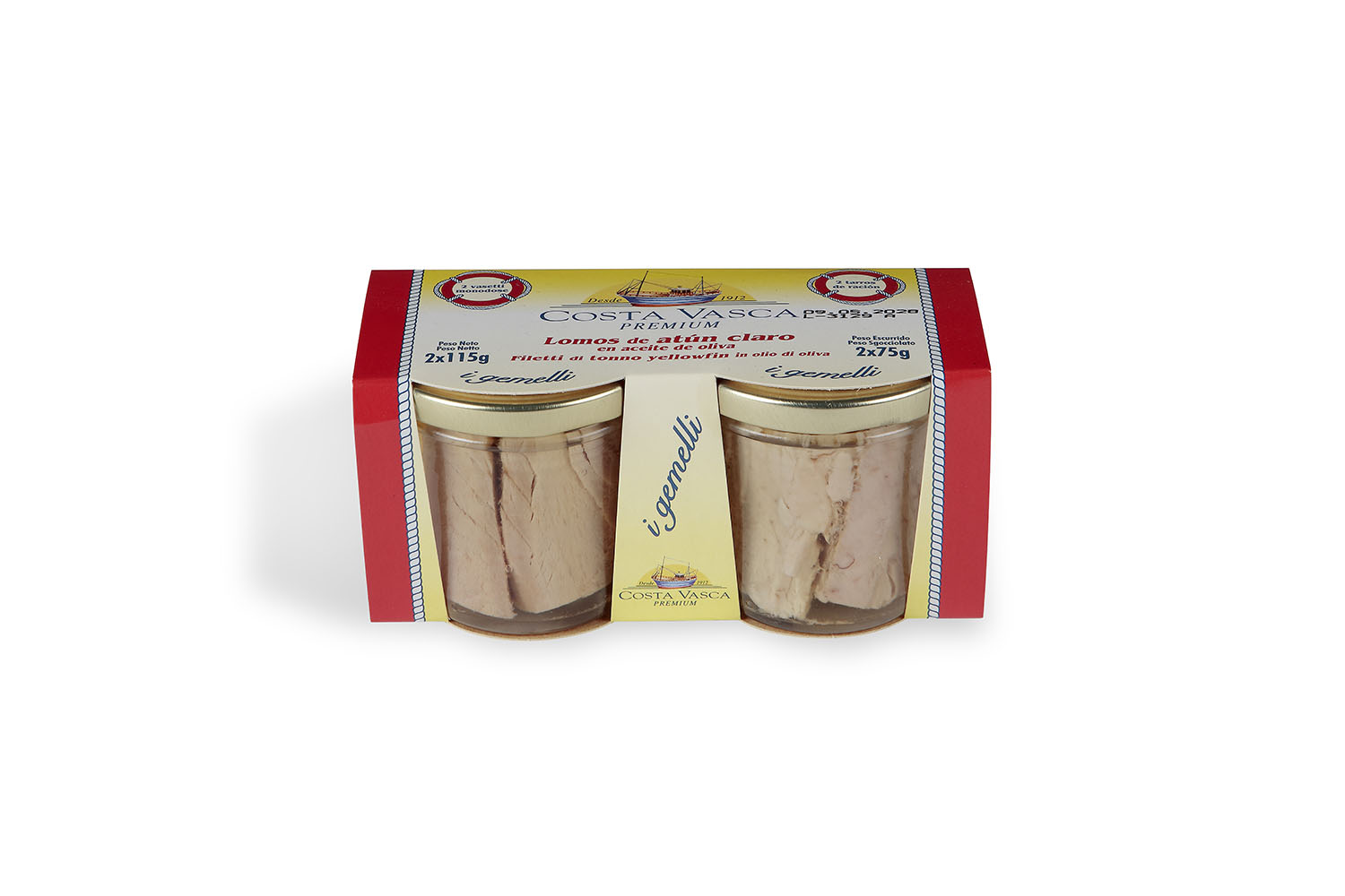 Compra online Atún Claro en Aceite de Oliva 2 x 115/75 g