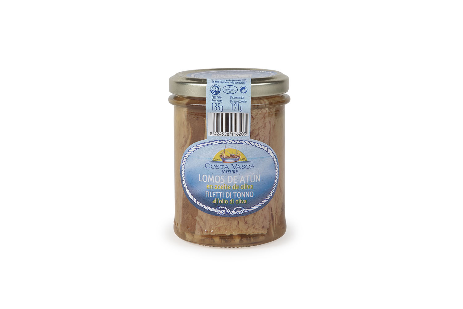 Compra online Atún en Aceite de Oliva 185/121 g