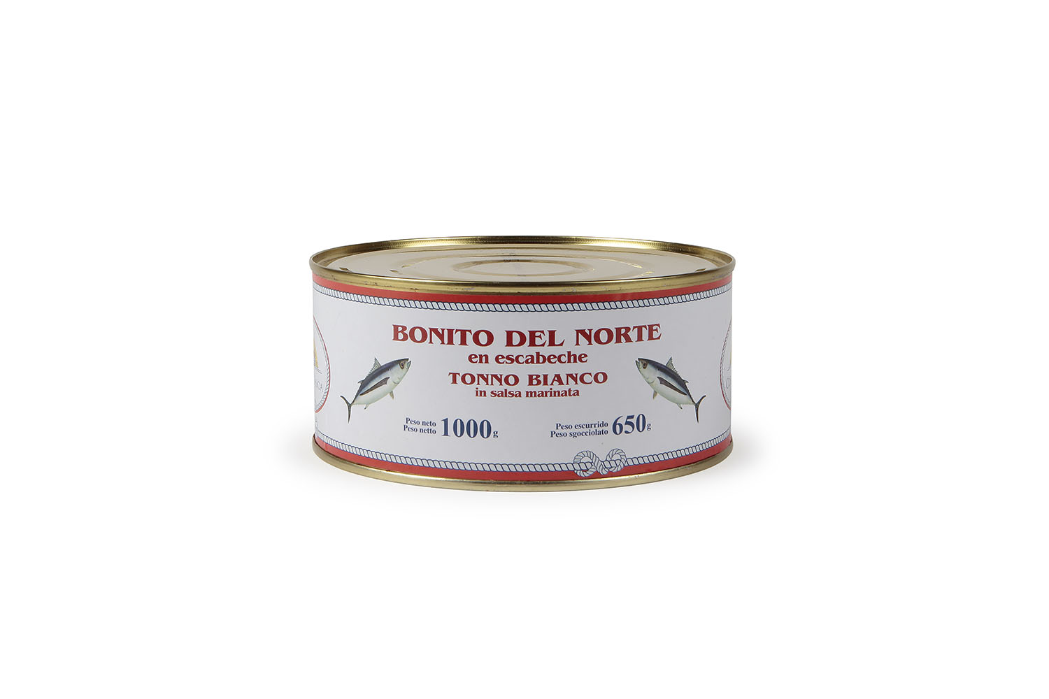Compra online Bonito del Norte del Cantábrico en Escabeche 1000/650 g