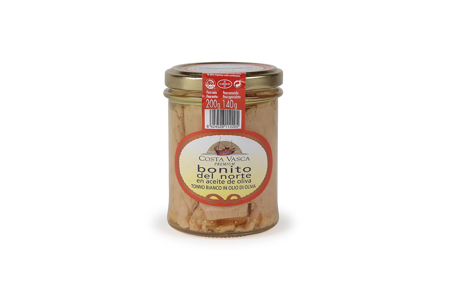 Compra online Bonito del Norte del Cantábrico en Aceite de Oliva 200/140 g